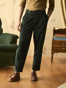 Overlap Pants - Olive