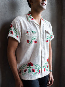 Tablecloth Embroidered Shirt